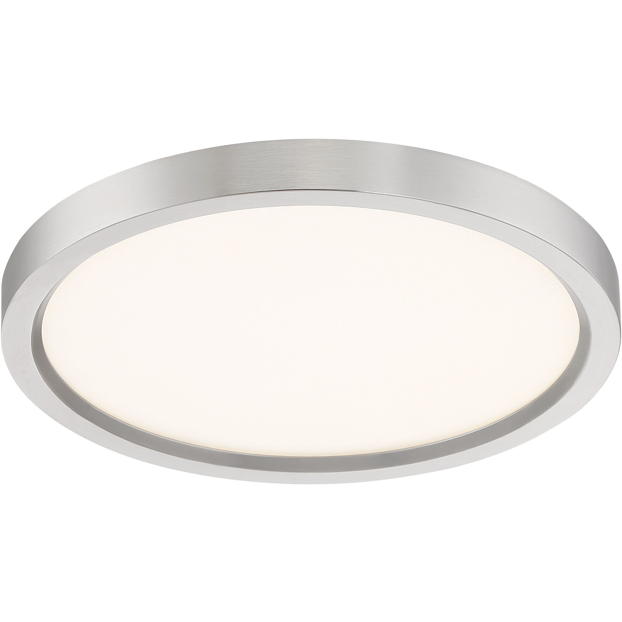 Outskirts LED 11 inch Brushed Nickel Flush Mount Ceiling Light