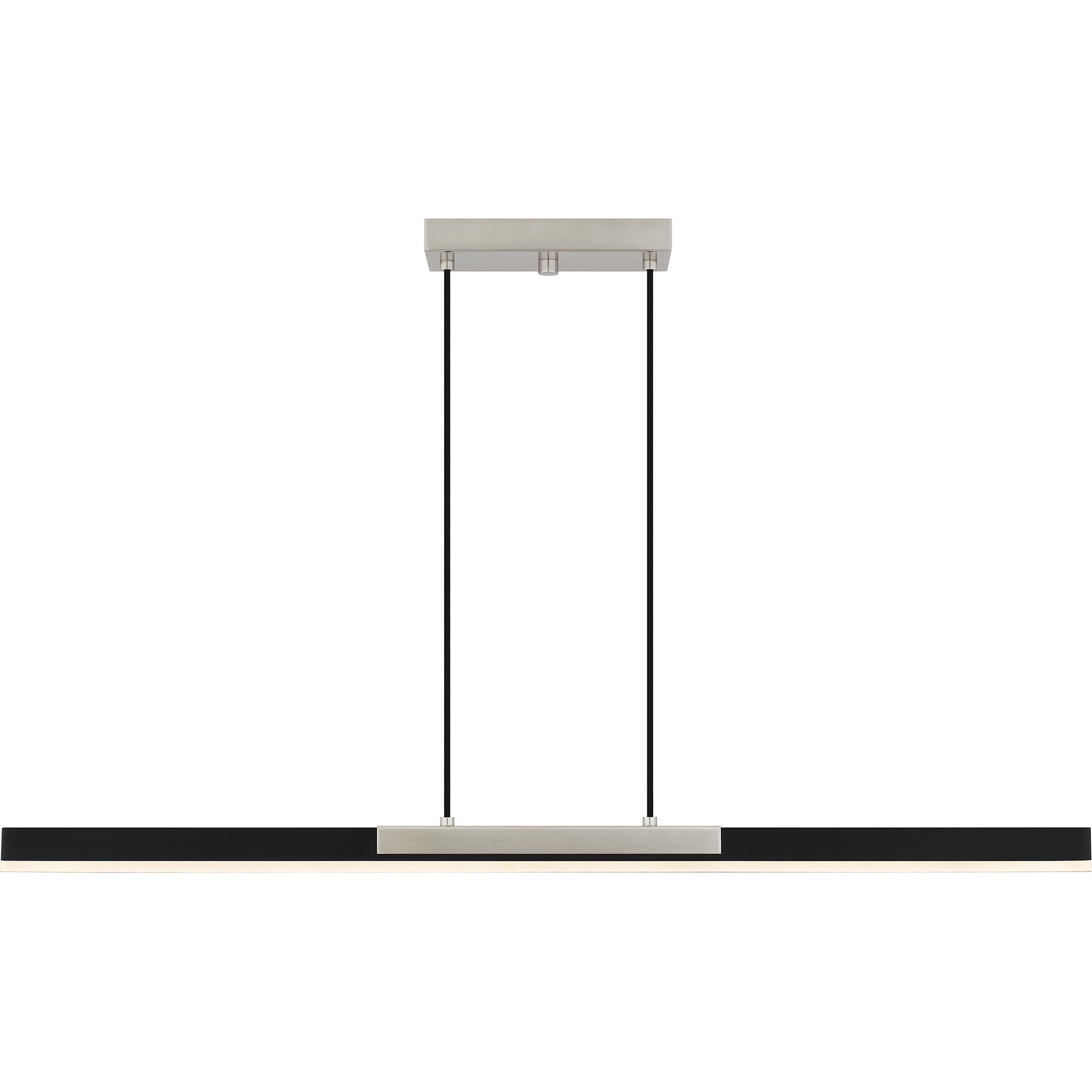 Colter LED 48 inch Brushed Nickel Island Light Ceiling Light, Large