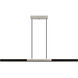 Colter LED 48 inch Brushed Nickel Island Light Ceiling Light, Large