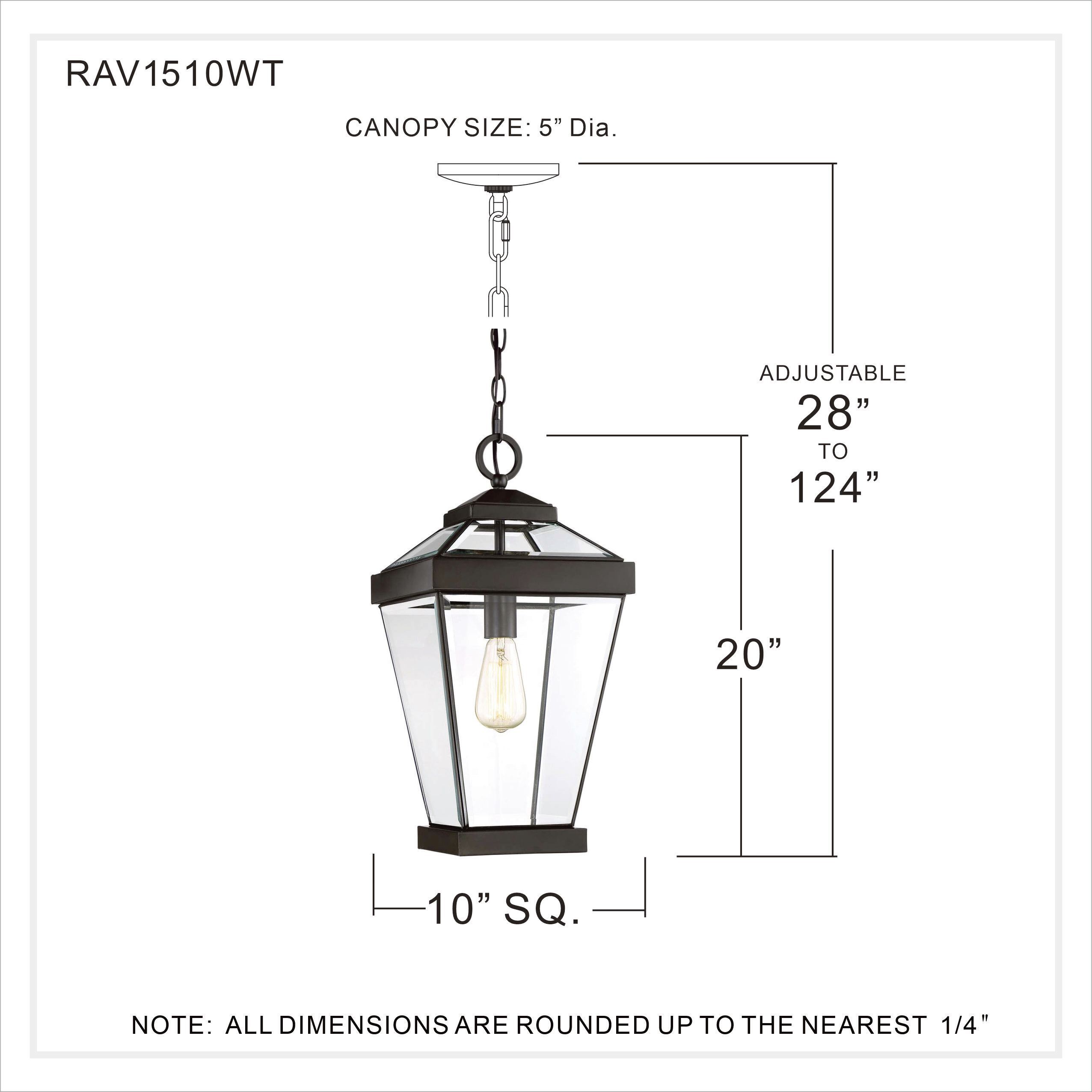 Ravine 1 Light 10 inch Western Bronze Mini Pendant Ceiling Light, Small