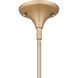 Remy 4 Light 16 inch Bronze Gold Chandelier Ceiling Light