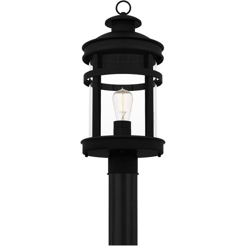 Scout 1 Light 21 inch Matte Black Outdoor Post Lantern, Large