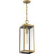 Westover 1 Light 7 inch Antique Brass Mini Pendant Ceiling Light, Small