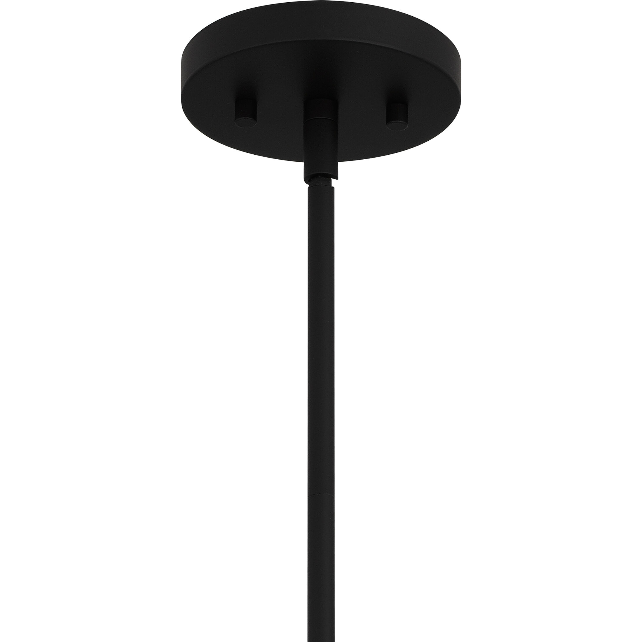 Syrah 1 Light 6 inch Matte Black Mini Pendant Ceiling Light