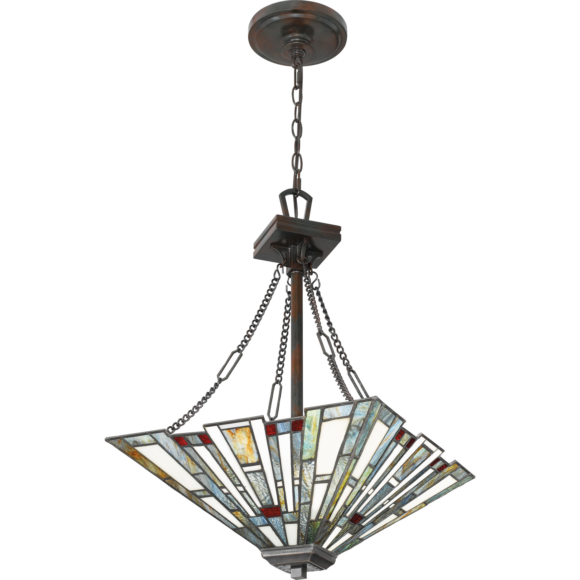Maybeck 3 Light 17 inch Valiant Bronze Pendant Ceiling Light