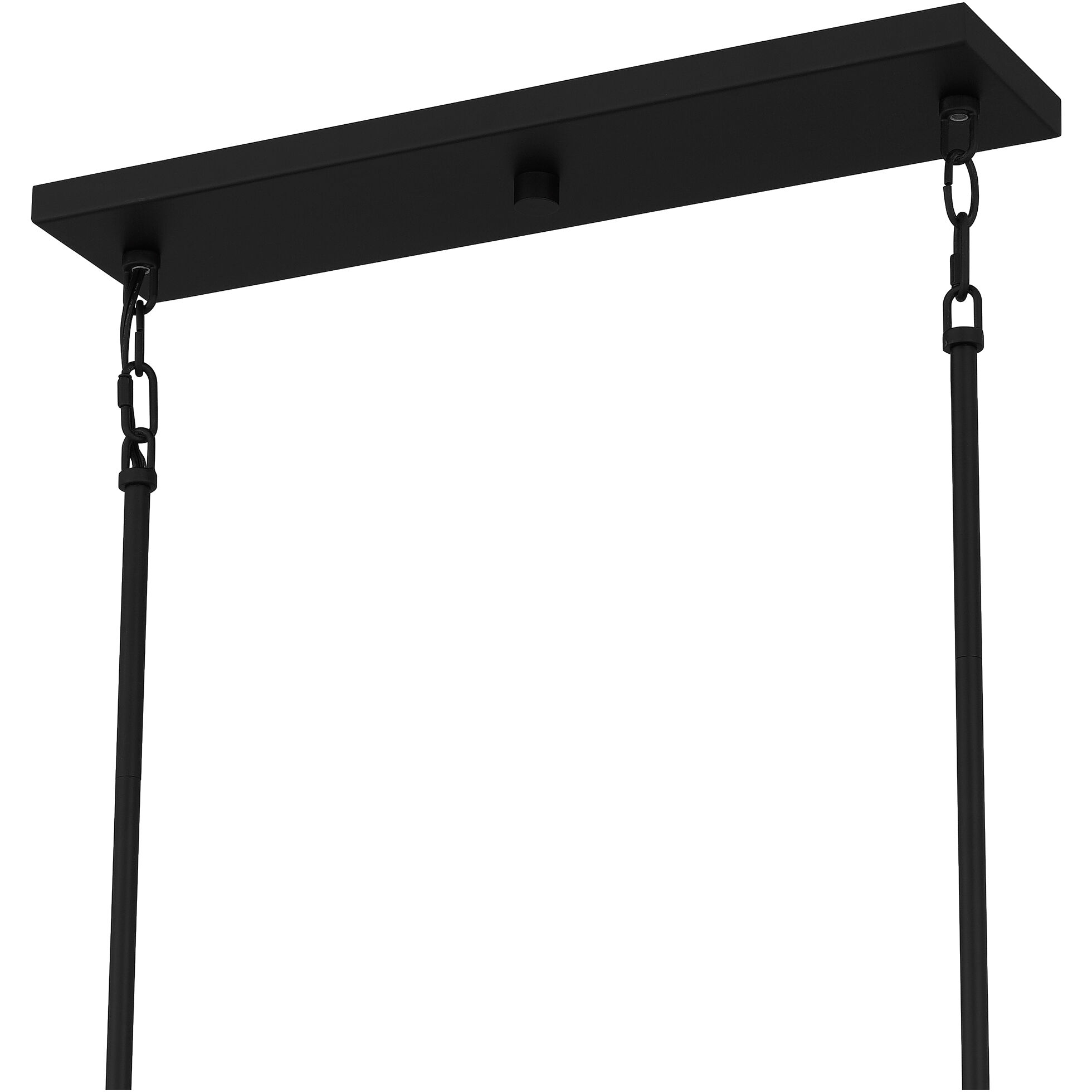 Tippet 5 Light 42 inch Matte Black Island Light Ceiling Light