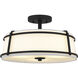Sloane 3 Light 16.00 inch Semi-Flush Mount