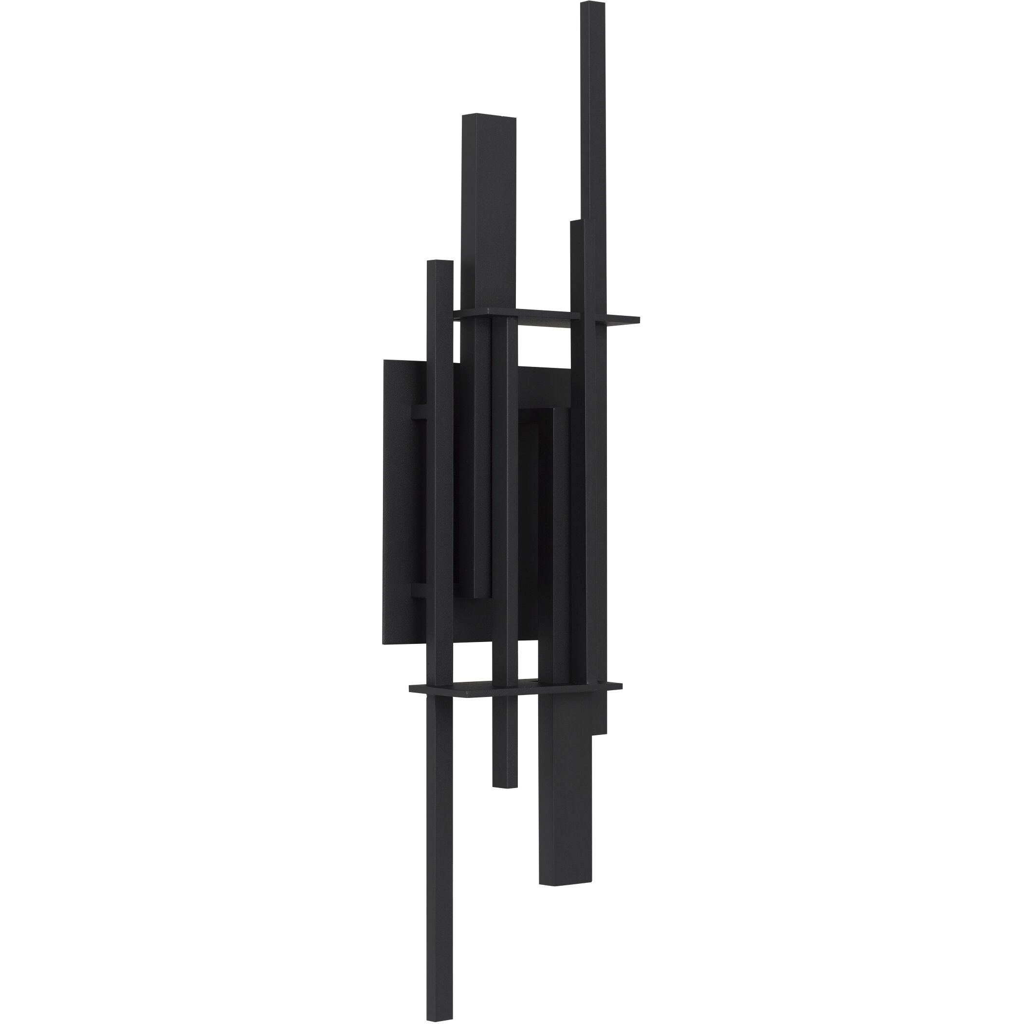 Newton LED 28 inch Earth Black Outdoor Wall Lantern