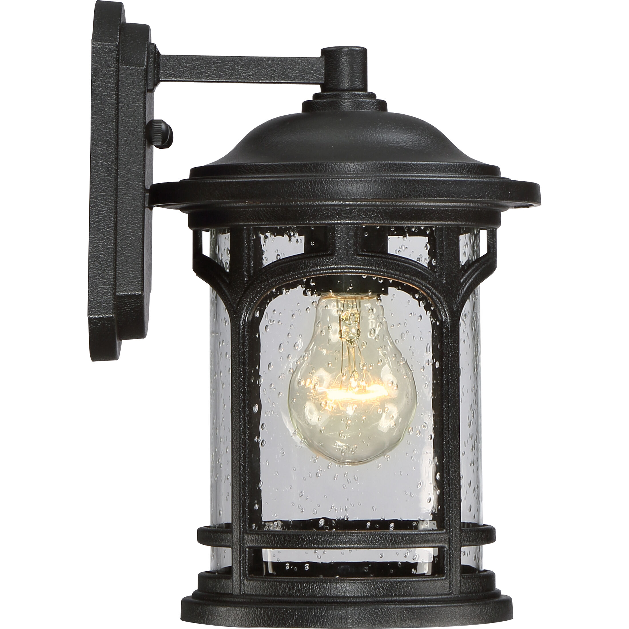 Marblehead 1 Light 11 inch Mystic Black Outdoor Wall Lantern