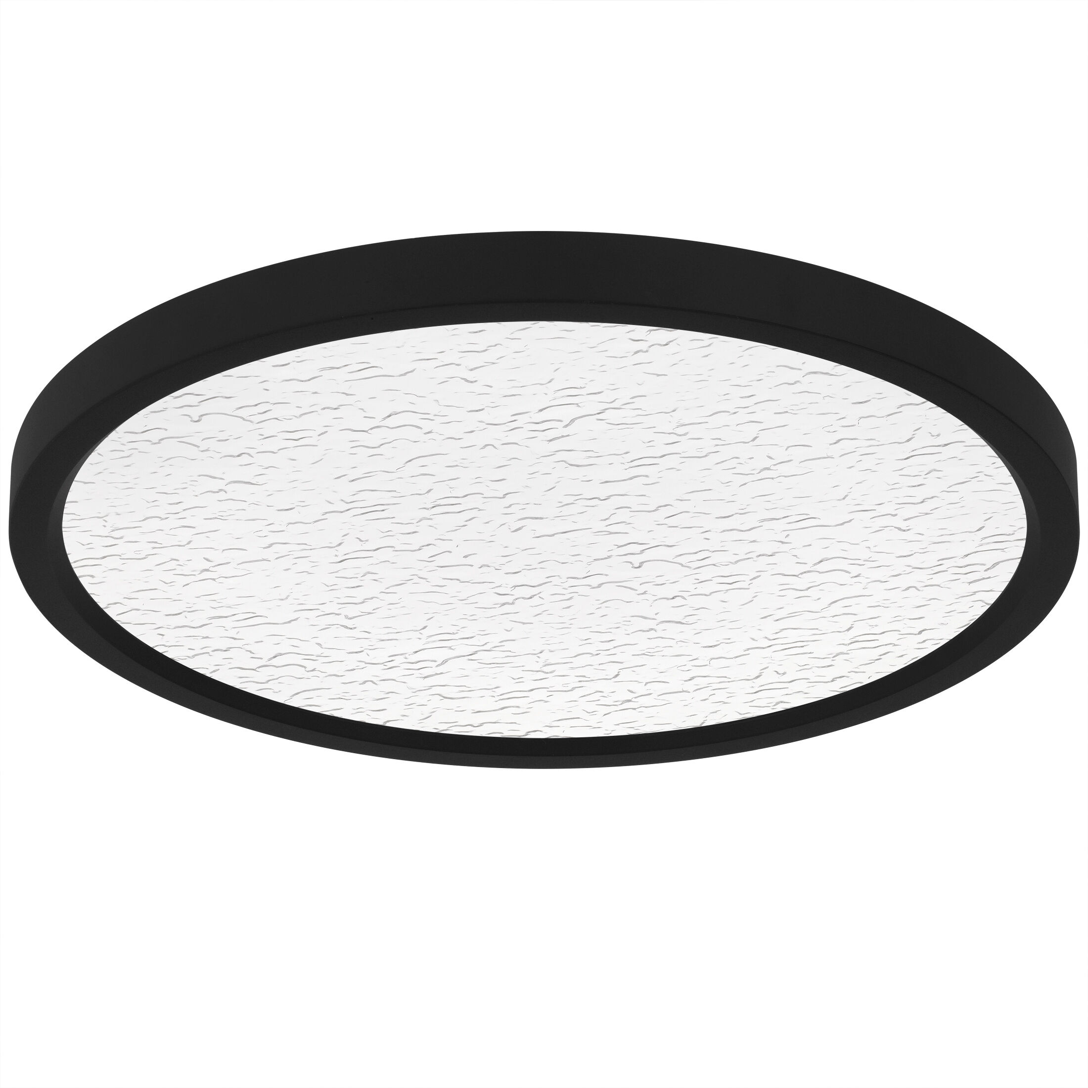 Outskirts LED 15 inch Earth Black Flush Mount Ceiling Light, Medium
