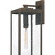 Westover 1 Light 20 inch Industrial Bronze Outdoor Wall Lantern