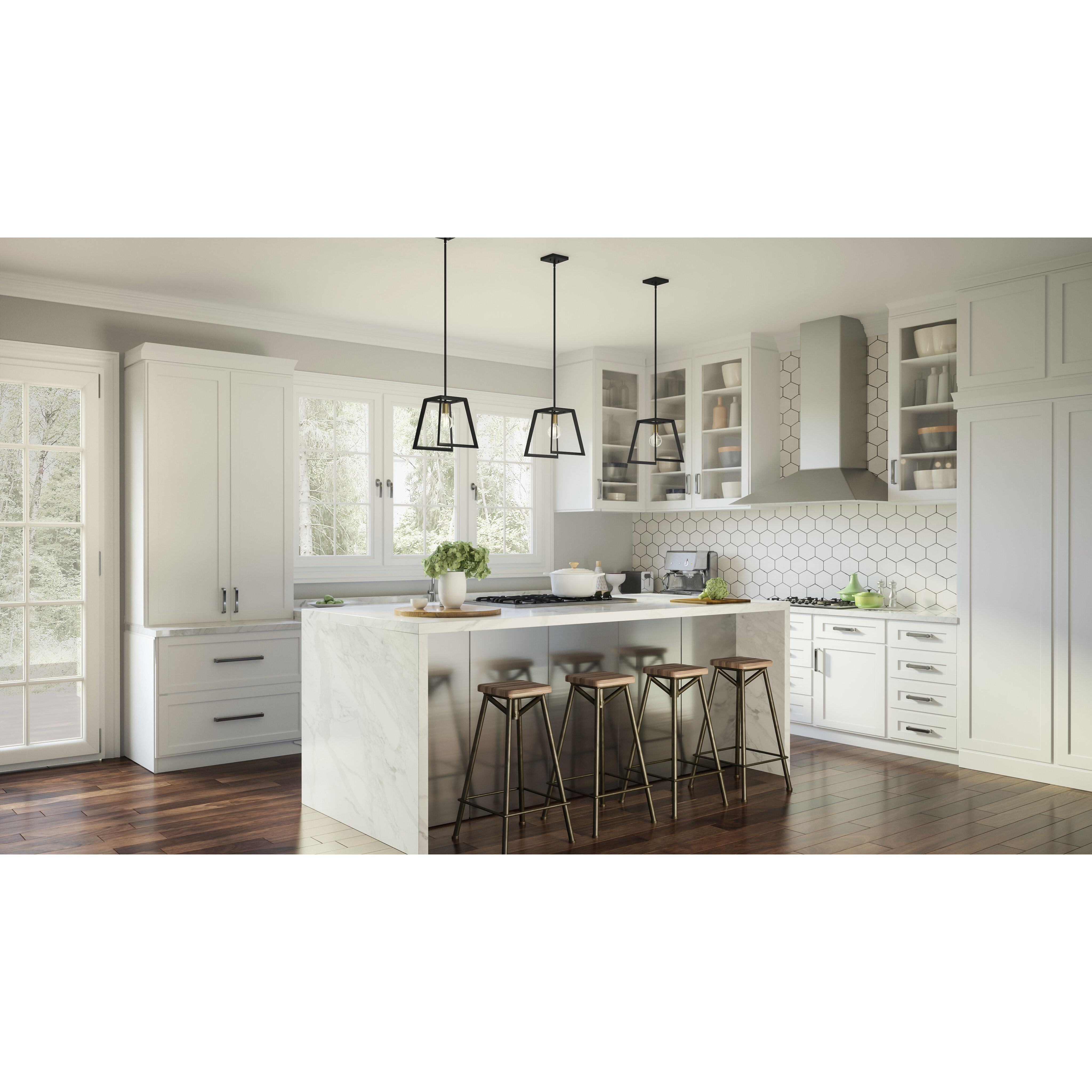 Tilly 1 Light 10 inch Matte Black Mini Pendant Ceiling Light, Small