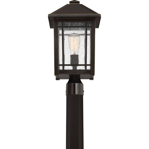 Cedar Point 1 Light 18 inch Palladian Bronze Outdoor Post Lantern