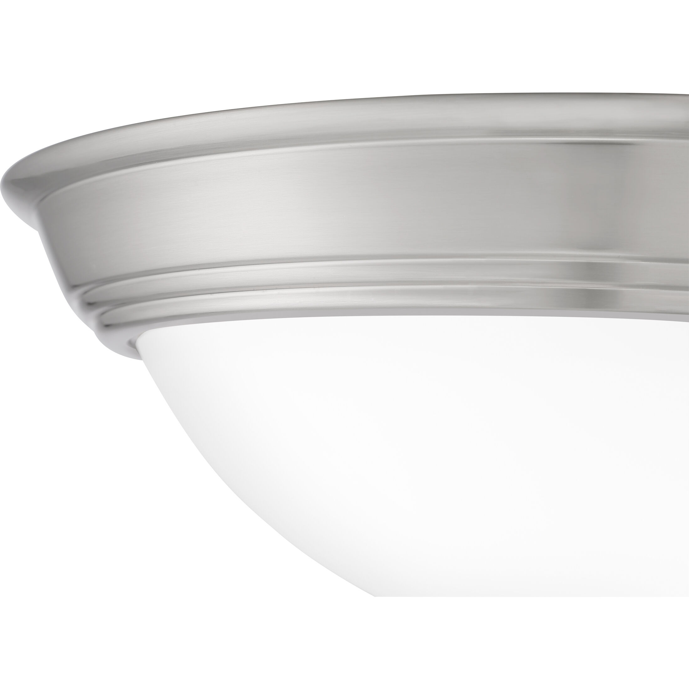 Erwin 2 Light 13 inch Brushed Nickel Flush Mount Ceiling Light