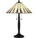 Legend 23.5 inch 75.00 watt Matte Black Table Lamp Portable Light