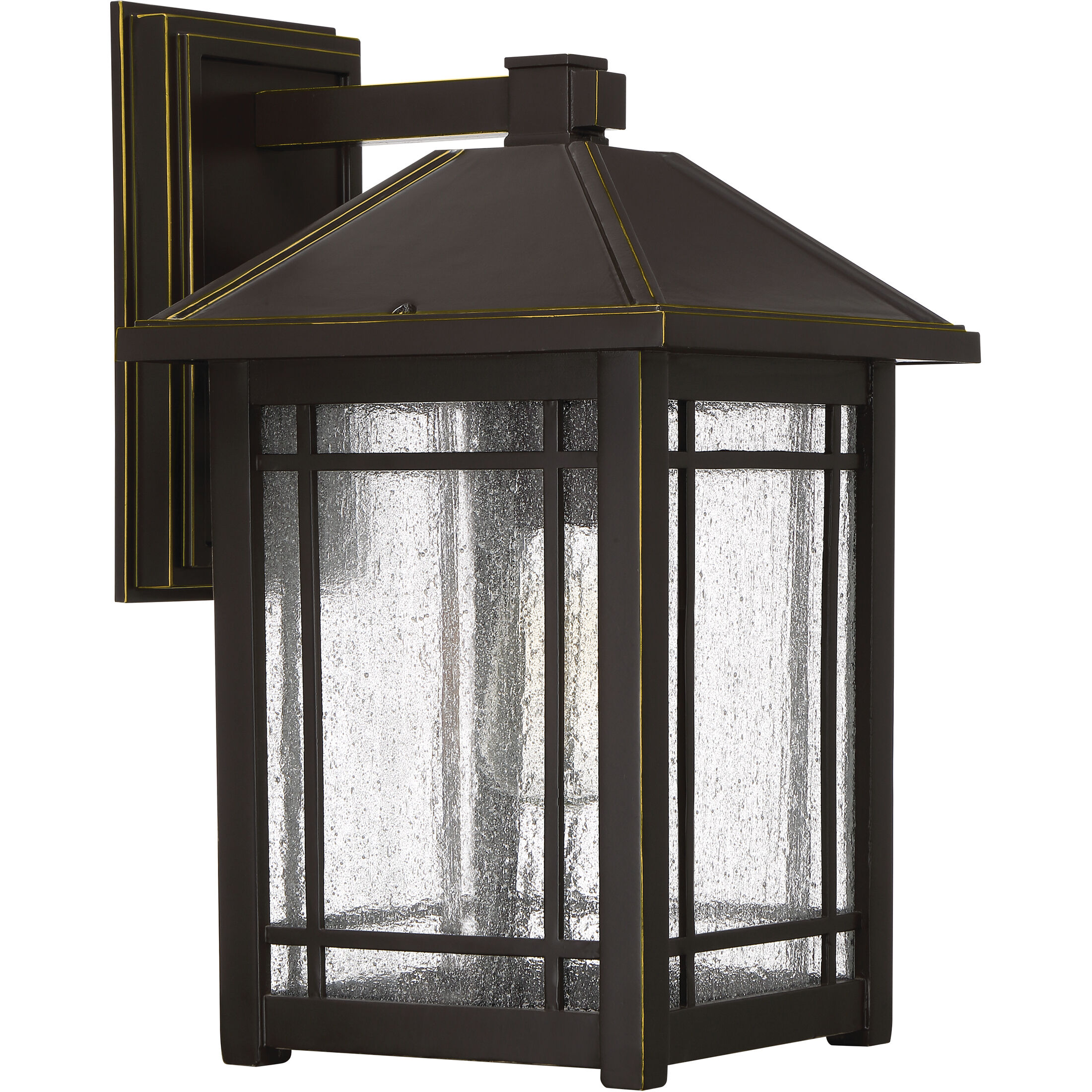 Cedar Point 1 Light 17 inch Palladian Bronze Outdoor Wall Lantern