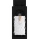 Dallington 1 Light 13.75 inch Matte Black Outdoor Wall Lantern, Small