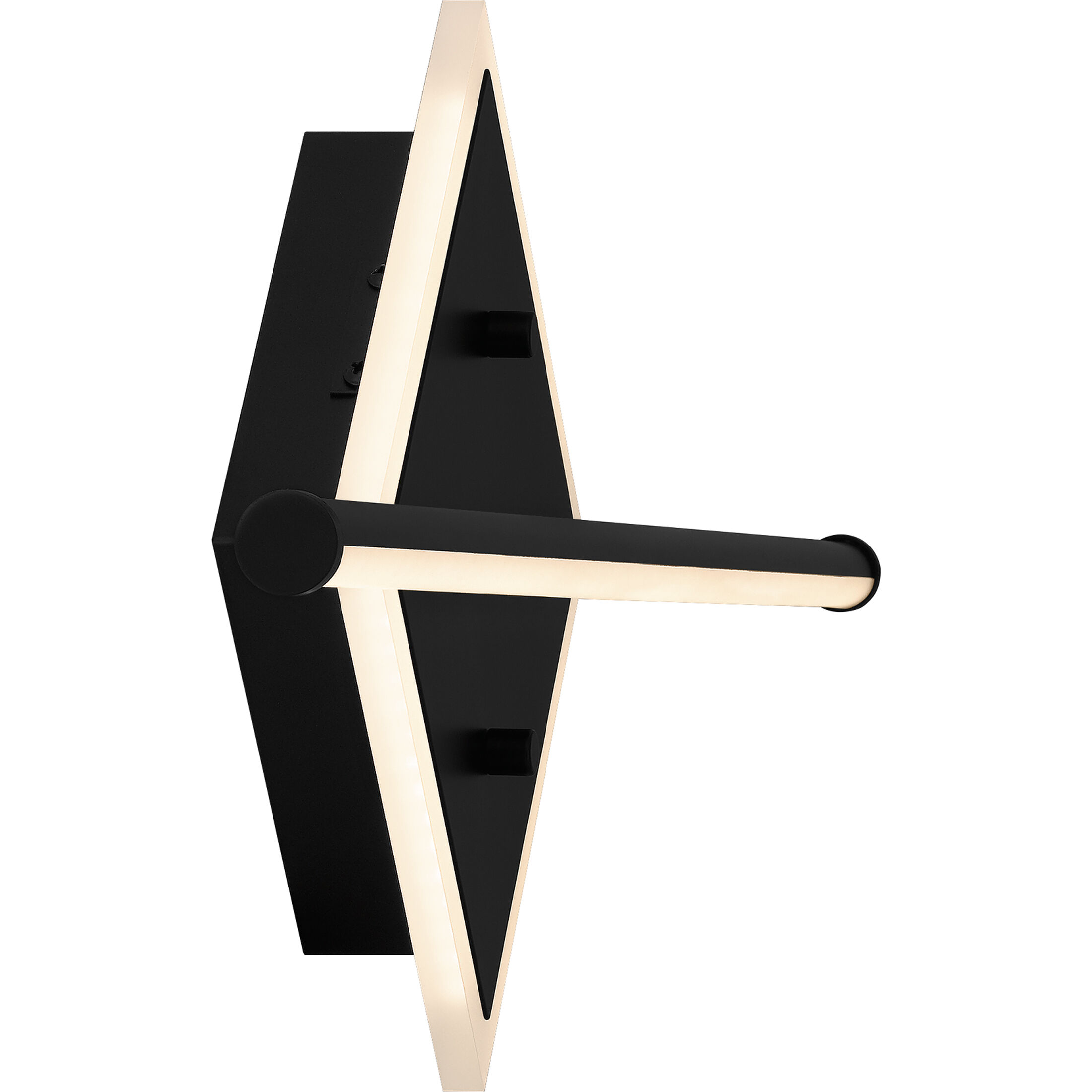 Parcelle LED 25 inch Matte Black Bath Light Wall Light