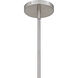 Hollis 1 Light 12 inch Brushed Nickel Pendant Ceiling Light