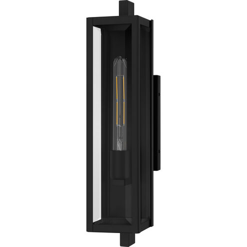 Dale 1 Light 20 inch Matte Black Outdoor Wall Lantern, Medium