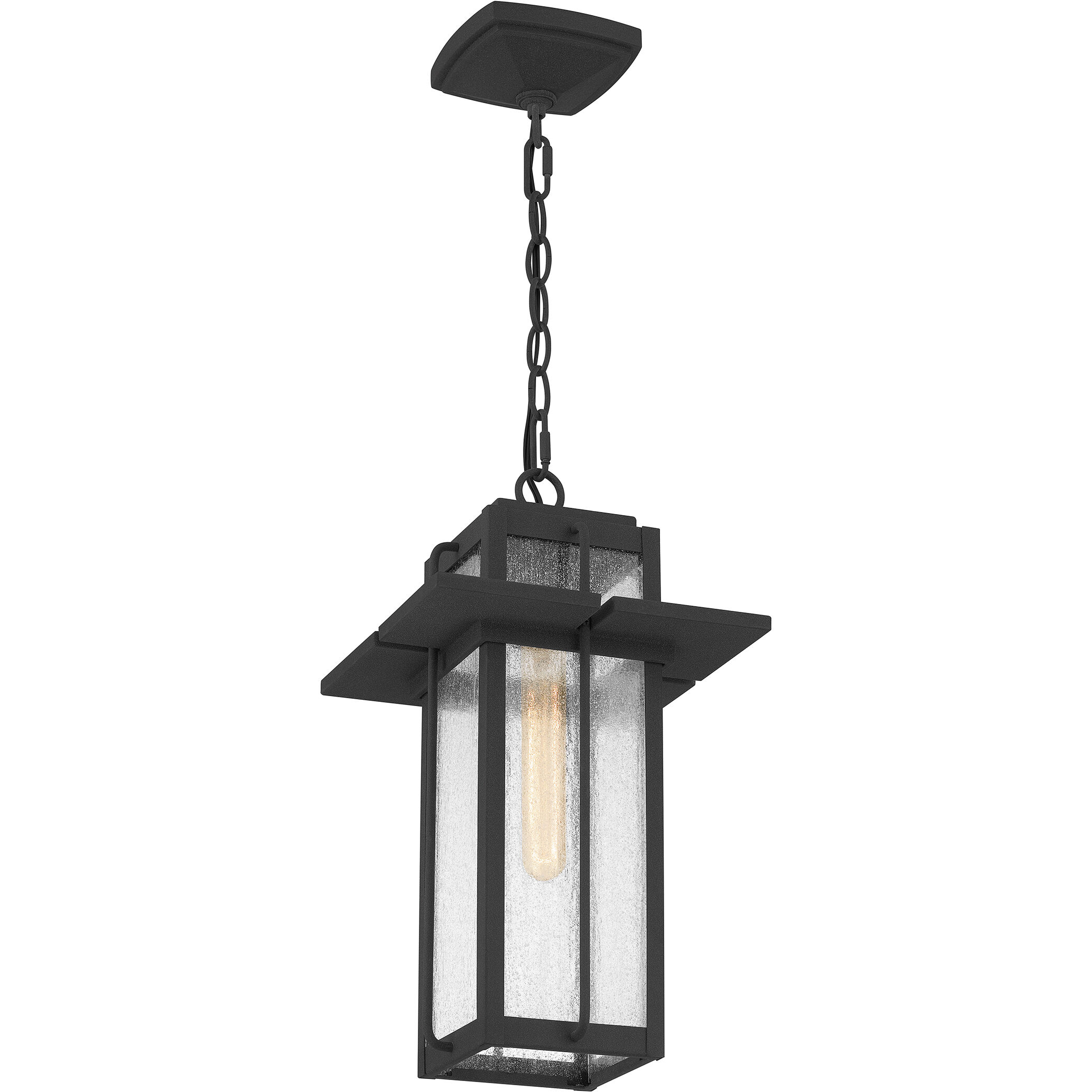 Randall 1 Light 9 inch Mottled Black Mini Pendant Ceiling Light, Small