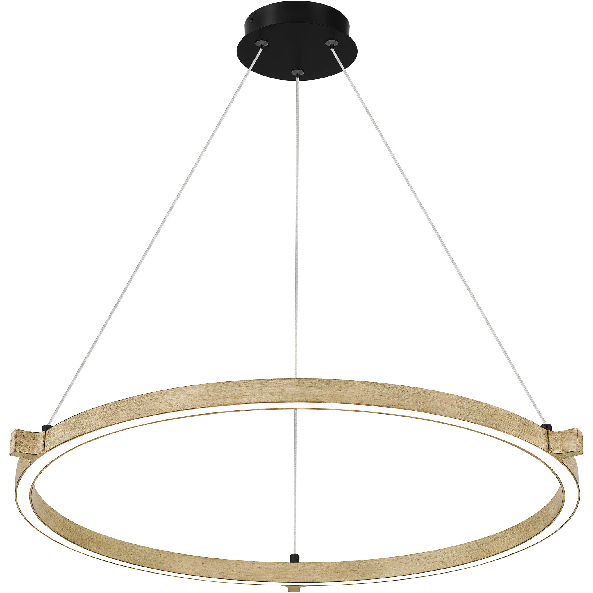 Soma 23.25 inch Whitewashed Walnut Pendant Ceiling Light