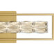 Dazzle LED 24 inch Soft Gold Bath Light Wall Light, Medium