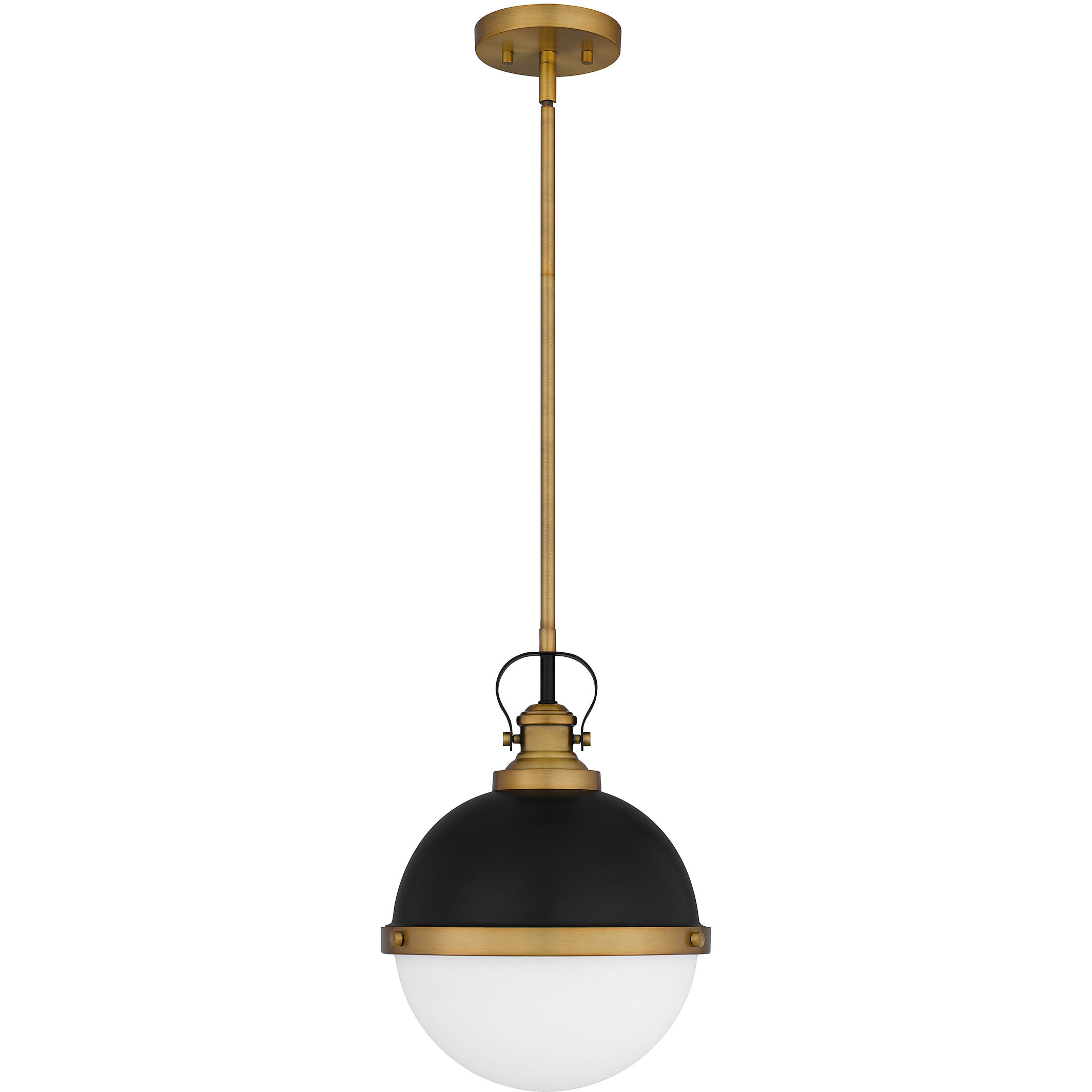 Sullivan 1 Light 11 inch Matte Black Mini Pendant Ceiling Light, Small