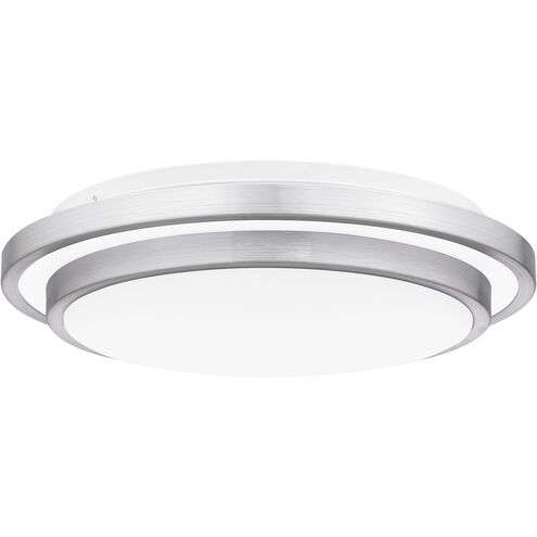 Irving 14 inch Brushed Aluminum Semi-Flush Mount Ceiling Light