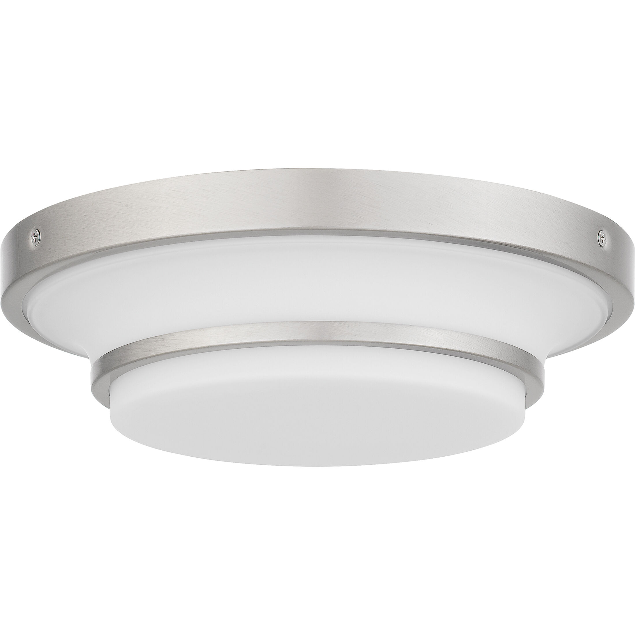 Cromwell 11 inch Brushed Nickel Flush Mount Ceiling Light