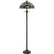 Violets 62 inch 100 watt Vintage Bronze Floor Lamp Portable Light, Naturals