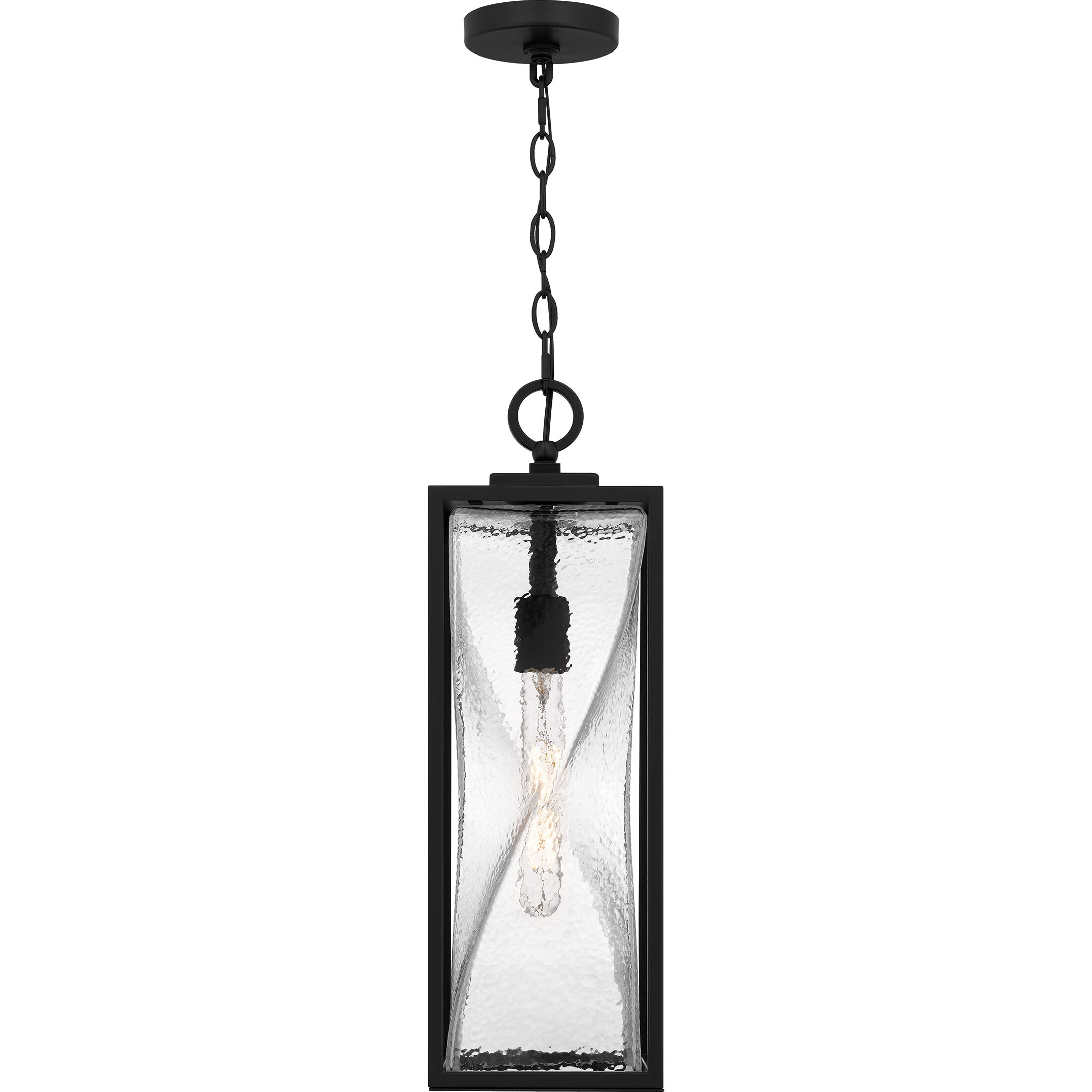 Zarah 1 Light 7 inch Matte Black Mini Pendant Ceiling Light, Small