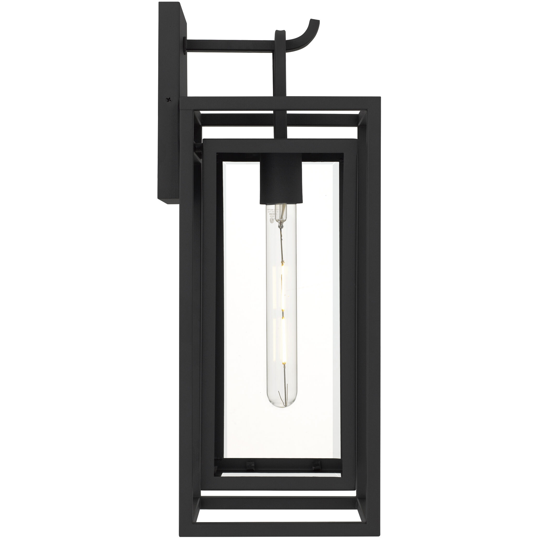 Jayce 1 Light 19 inch Matte Black Outdoor Wall Lantern