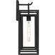 Jayce 1 Light 19 inch Matte Black Outdoor Wall Lantern