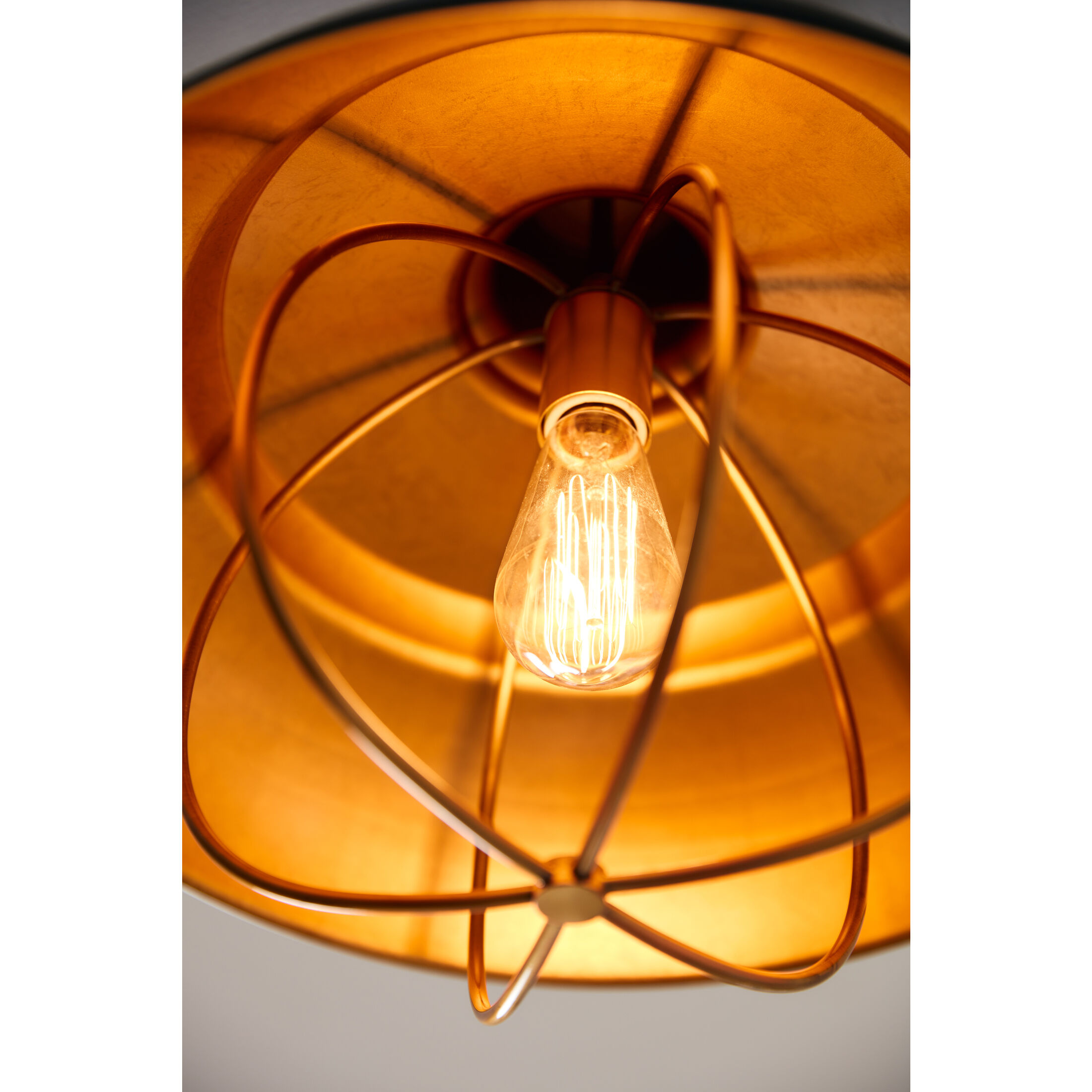 Darmody 1 Light 17 inch Matte Black Semi-Flush Mount Ceiling Light