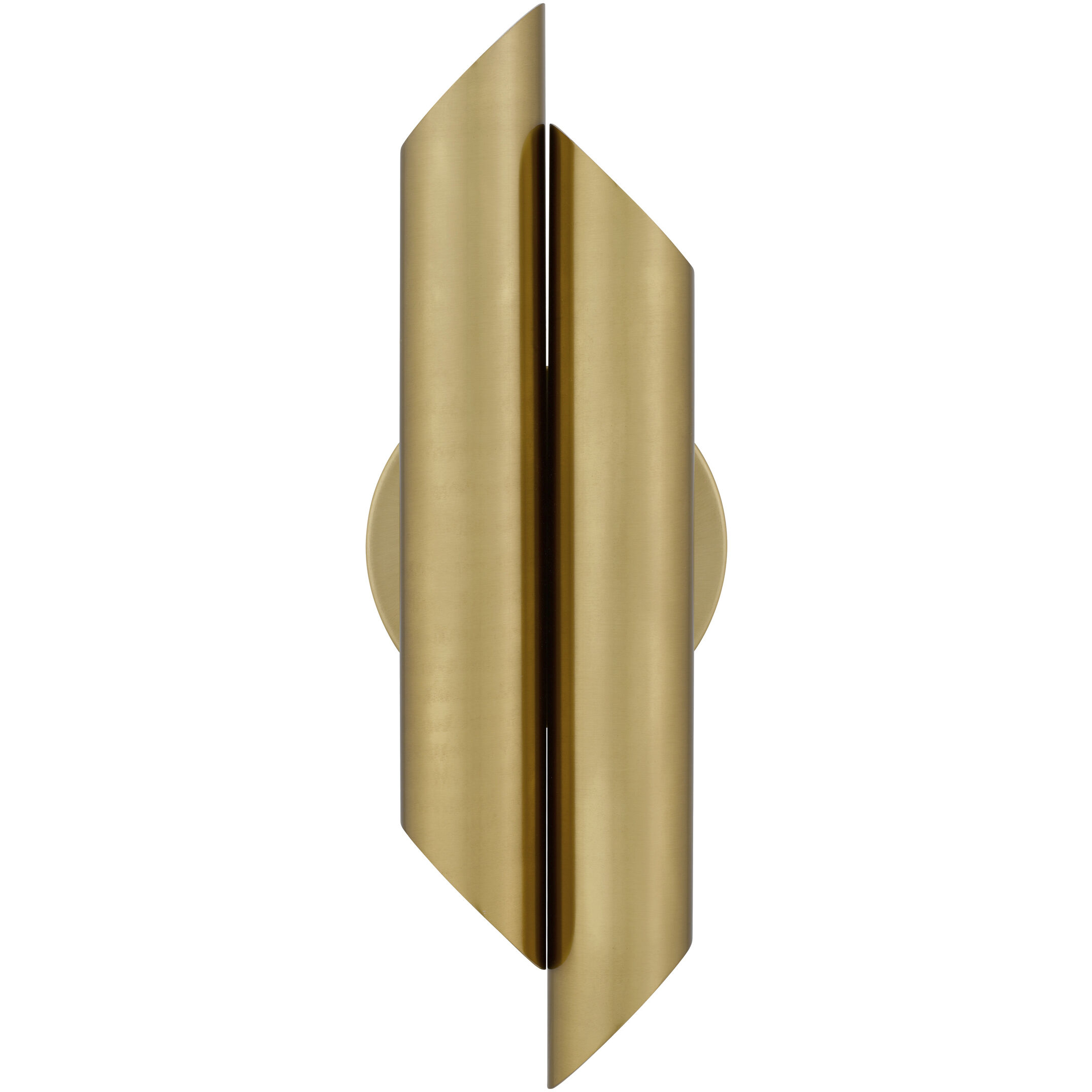 Manelis Wall Sconce Wall Light in Brushed Gold
