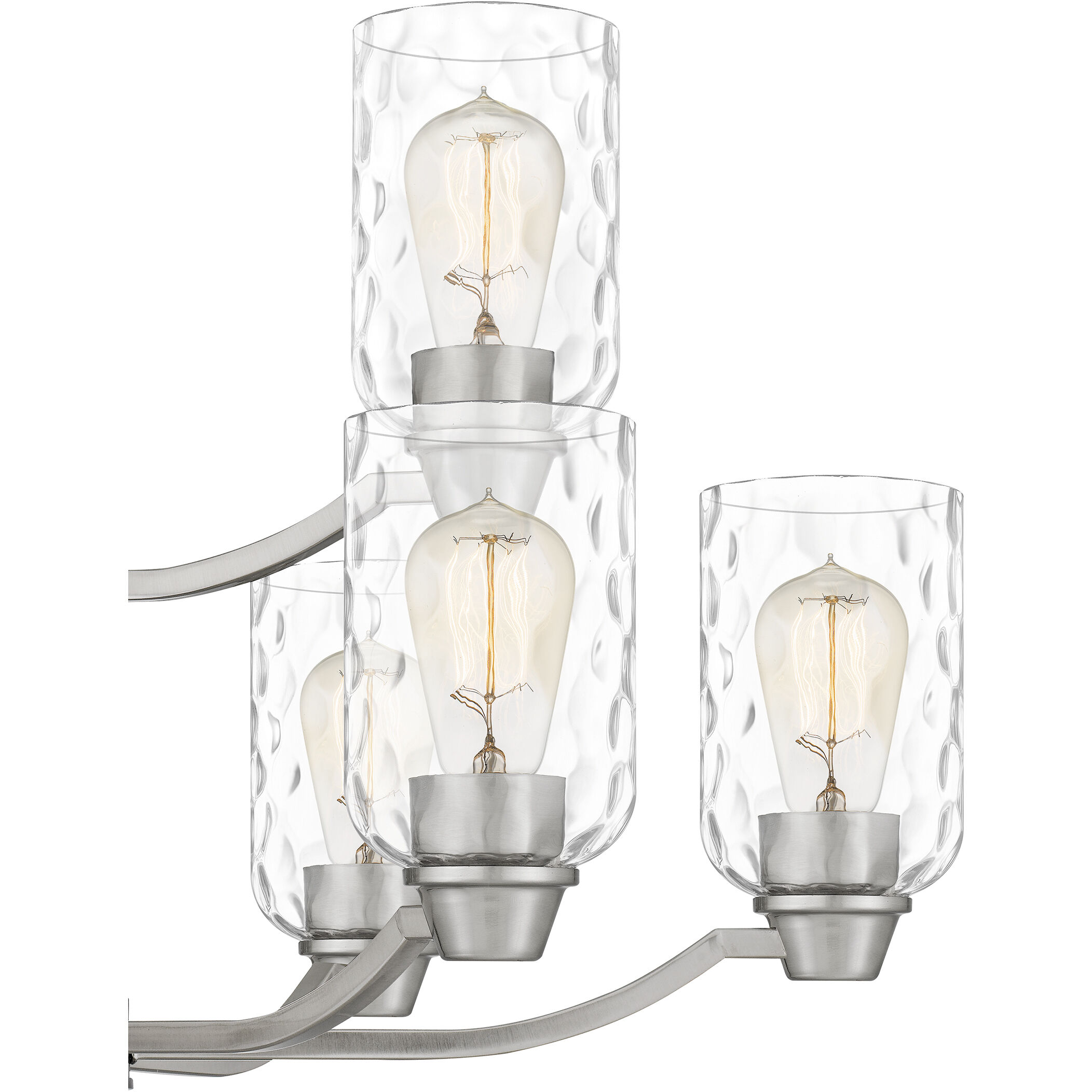 Acacia 9 Light 29 inch Brushed Nickel Chandelier Ceiling Light