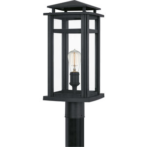 Granby 1 Light 20 inch Earth Black Outdoor Post Lantern