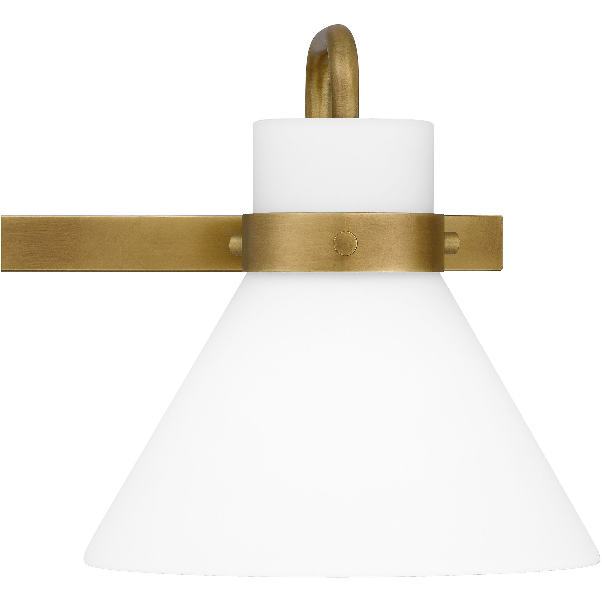 Regency 4 Light 36 inch Weathered Brass Bath Light Wall Light