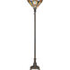 Inglenook 71 inch 150 watt Valiant Bronze Torchiere Portable Light, Naturals