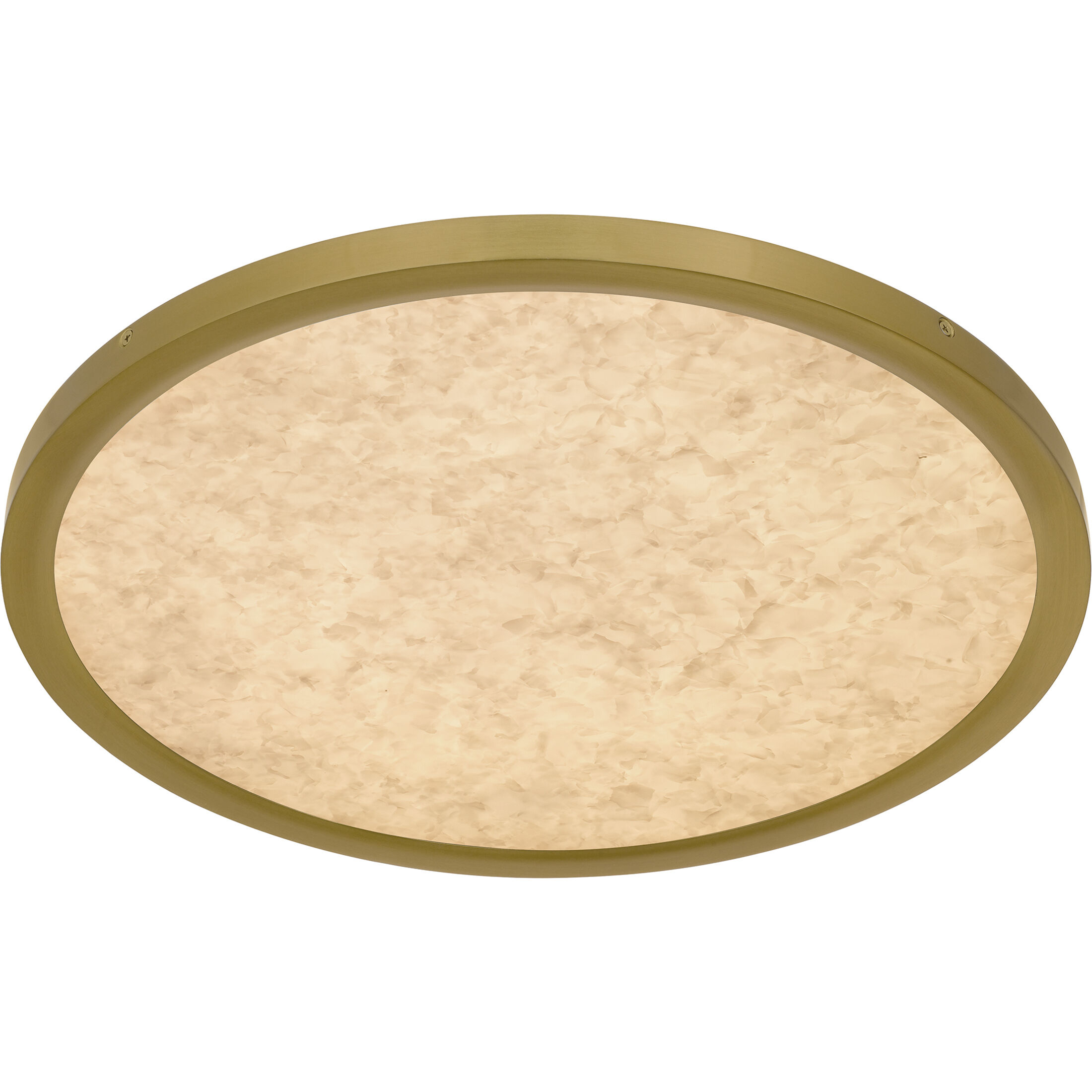 Outskirts LED 20 inch Brushed Gold Flush Mount Ceiling Light, Large