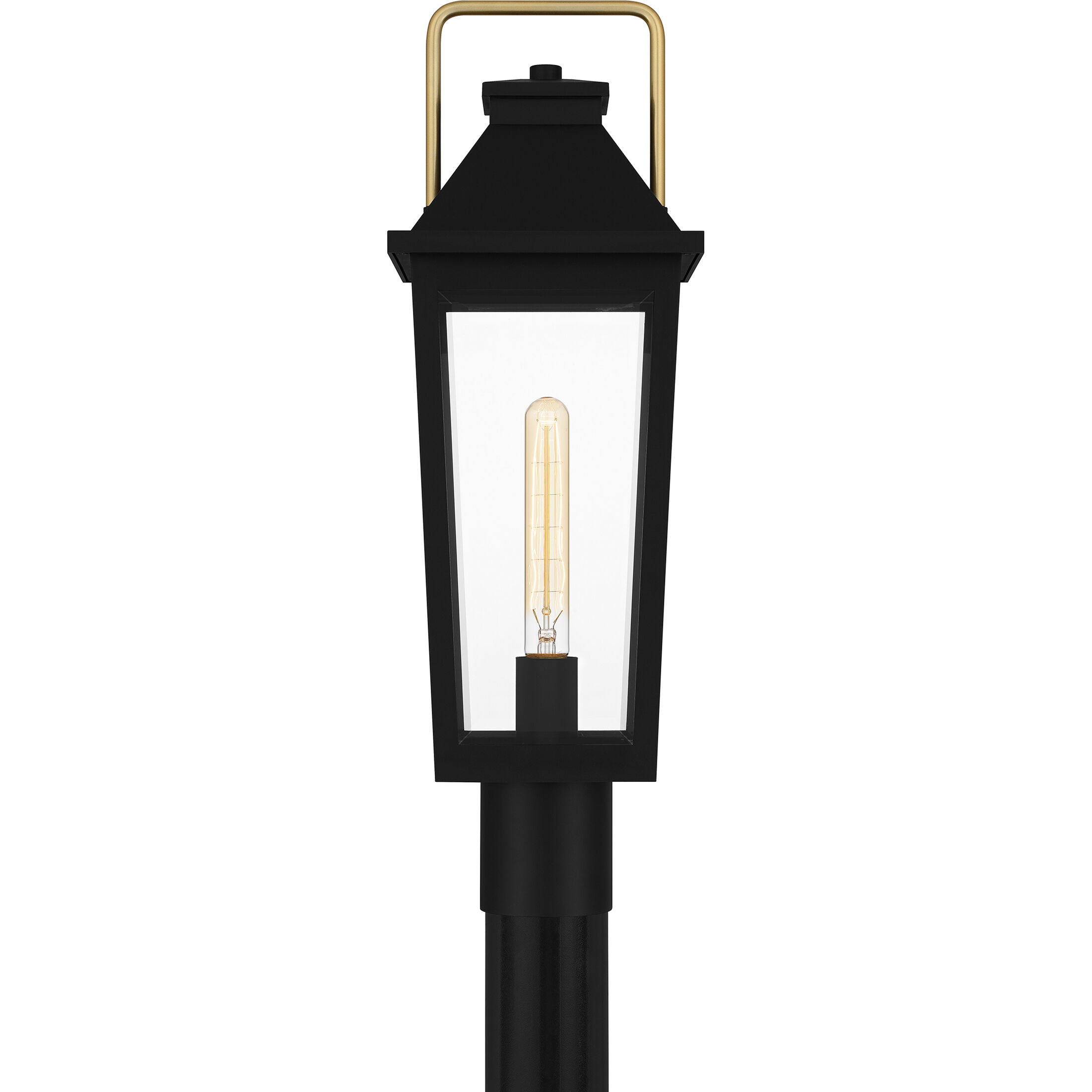 Buckley 1 Light 23 inch Matte Black Outdoor Post Lantern