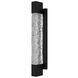 Solace LED 24 inch Matte Black Outdoor Wall Lantern, Large