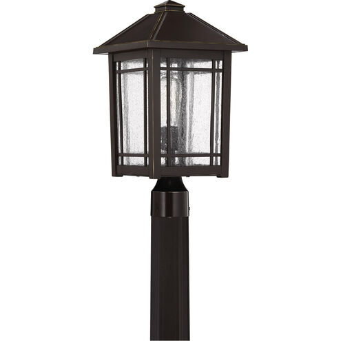 Cedar Point 1 Light 18 inch Palladian Bronze Outdoor Post Lantern