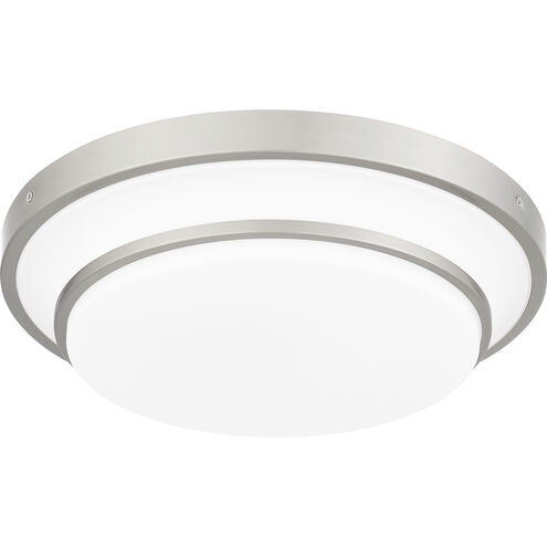 Cromwell 15 inch Brushed Nickel Flush Mount Ceiling Light