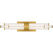 Talbott LED 24 inch Brushed Gold Bath Light Wall Light, Medium