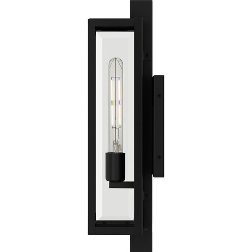 Dale 1 Light 20 inch Matte Black Outdoor Wall Lantern, Medium