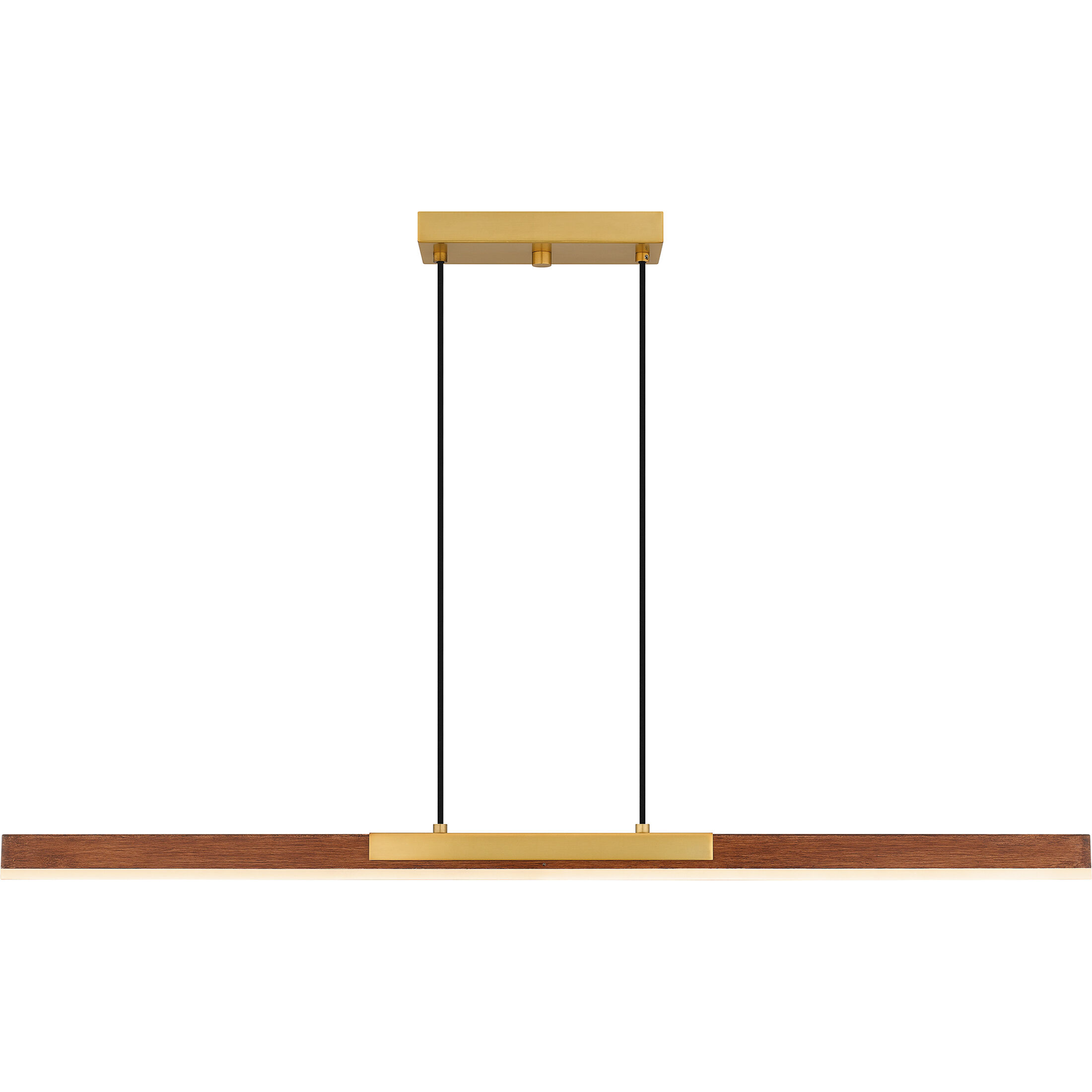 Quoizel PCCOT148BRG Colter LED 48 inch Brushed Gold Island Light