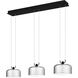 Gabriel 36 inch Matte Black Island Light Ceiling Light