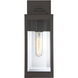 Westover 1 Light 14 inch Western Bronze Outdoor Wall Lantern